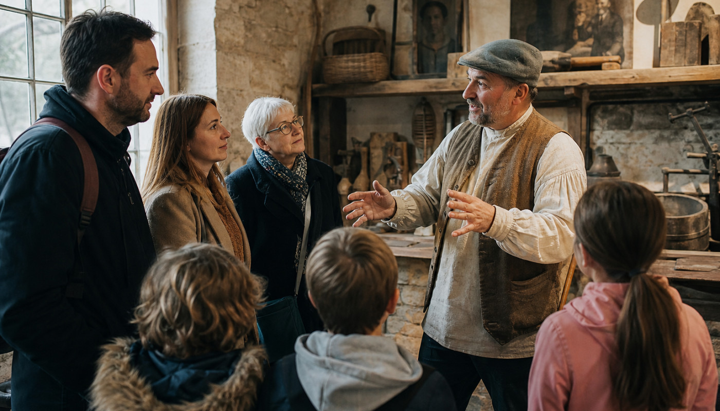La visite, prétexte idéal pour une initiation à l’histoire populaire